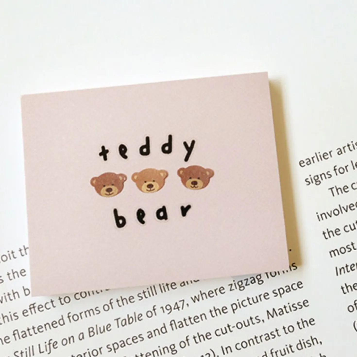 Mini Heart Bear Deco Sticker