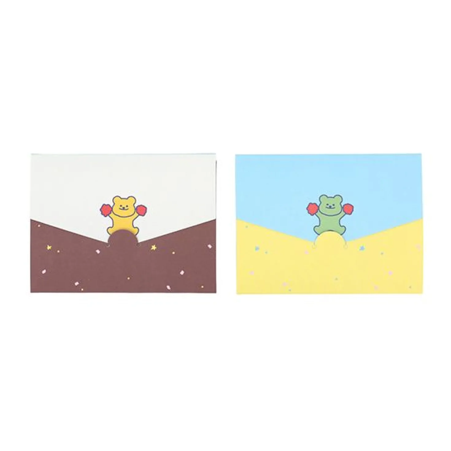 Mini Jelly Bear Folding Card