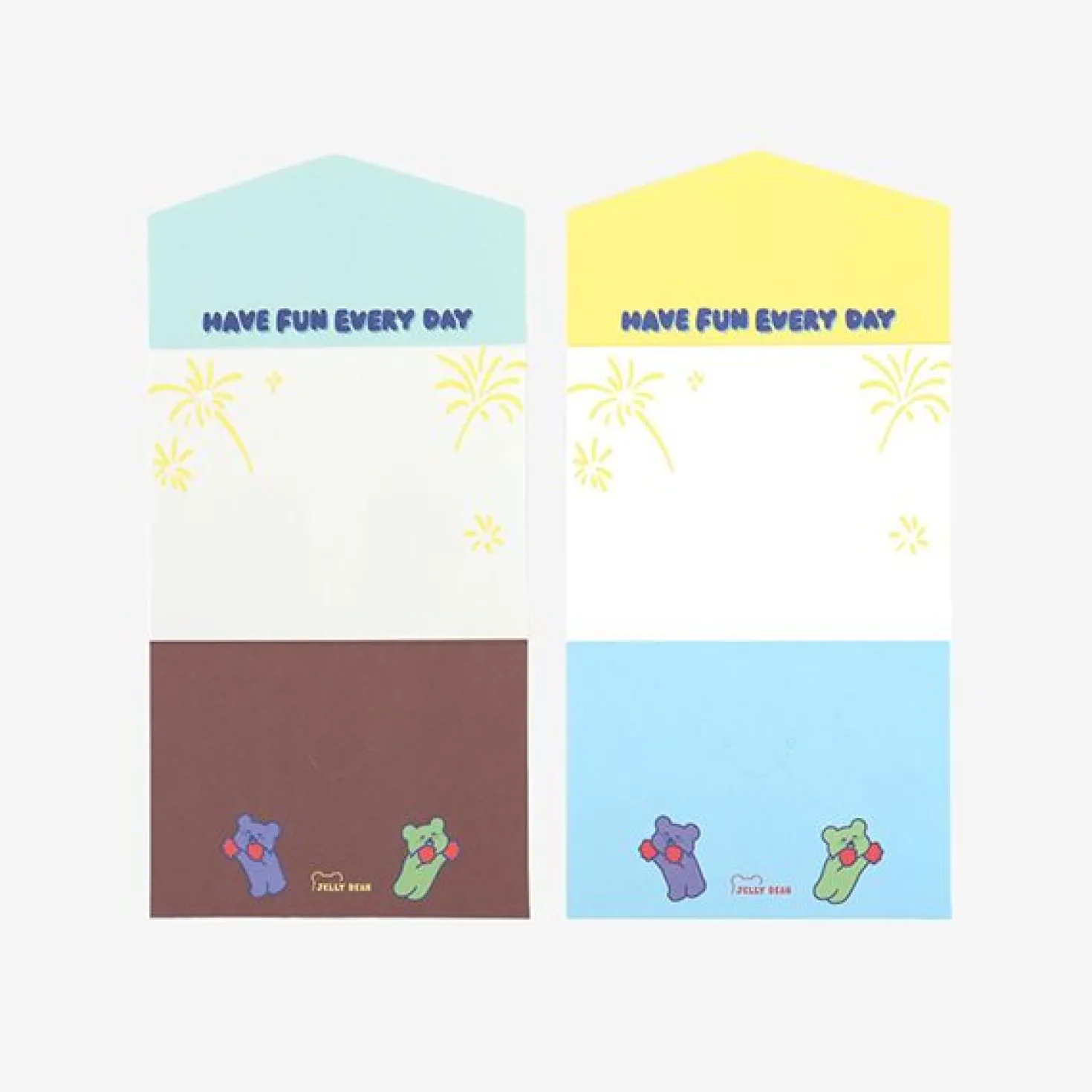 Mini Jelly Bear Folding Card