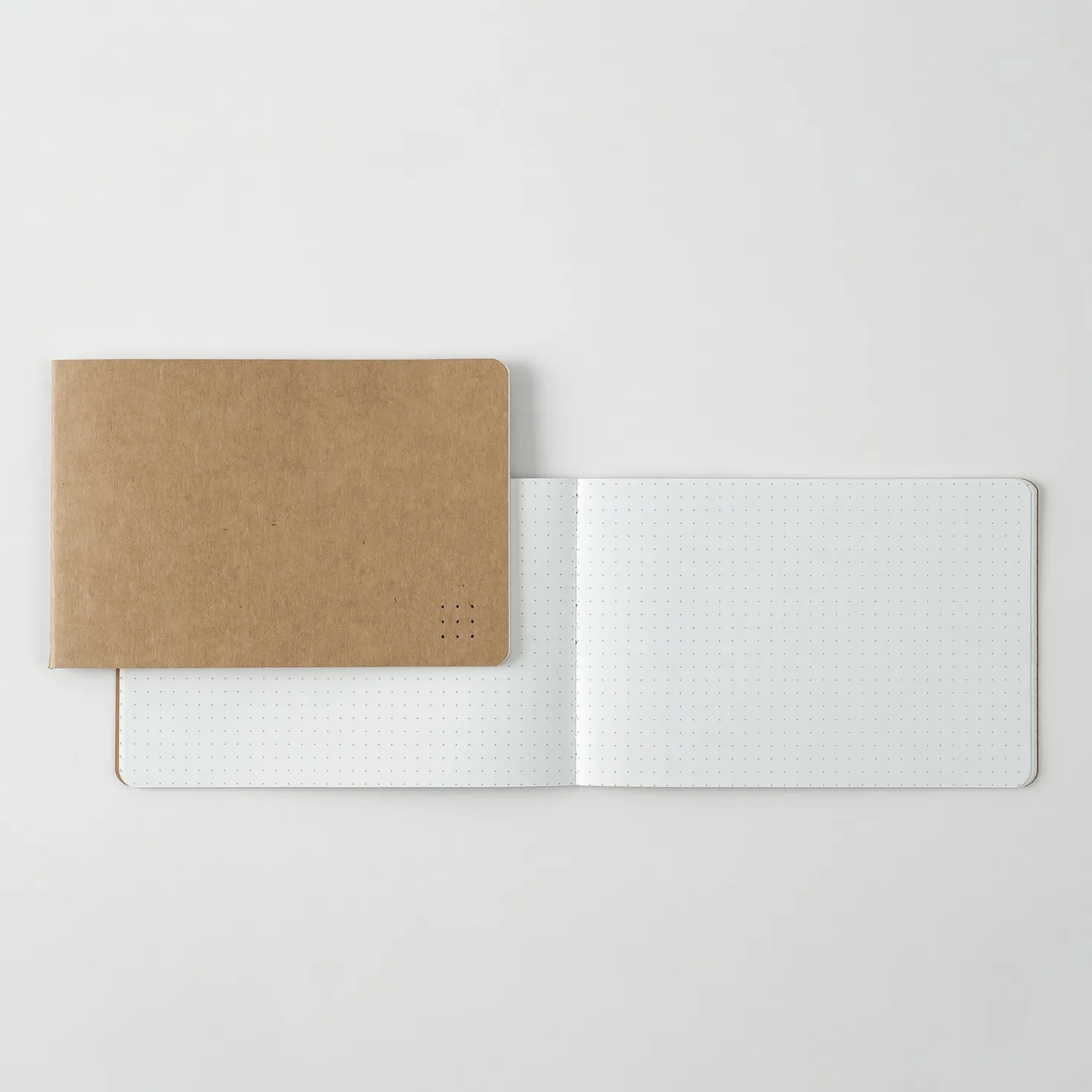 Mini Kraft Grid Note