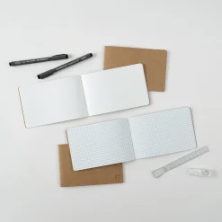 Mini Kraft Grid Note