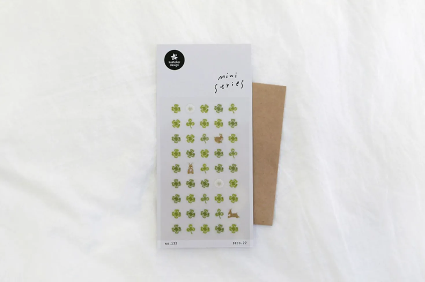 Mini Lucky Clover Deco Sticker