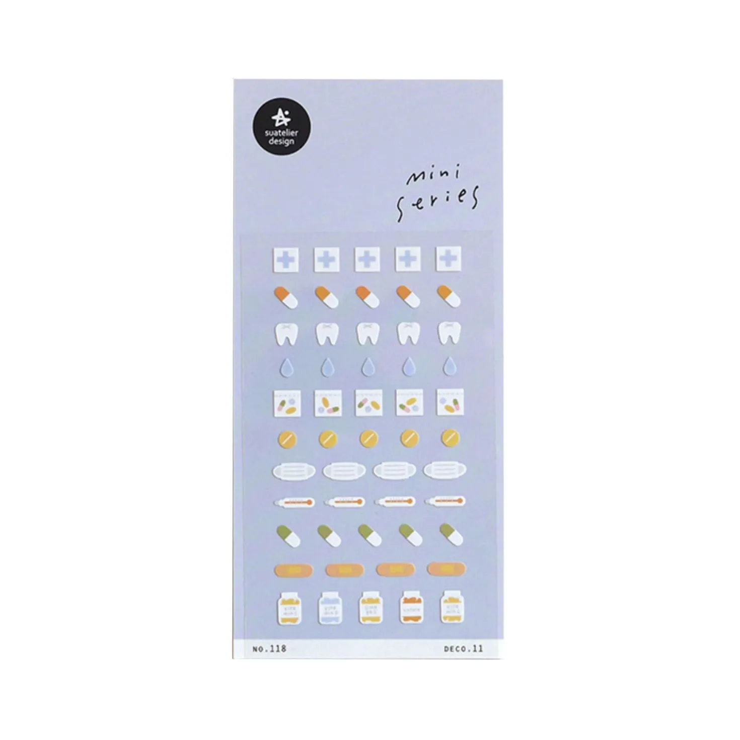 Mini Medicine Deco Sticker