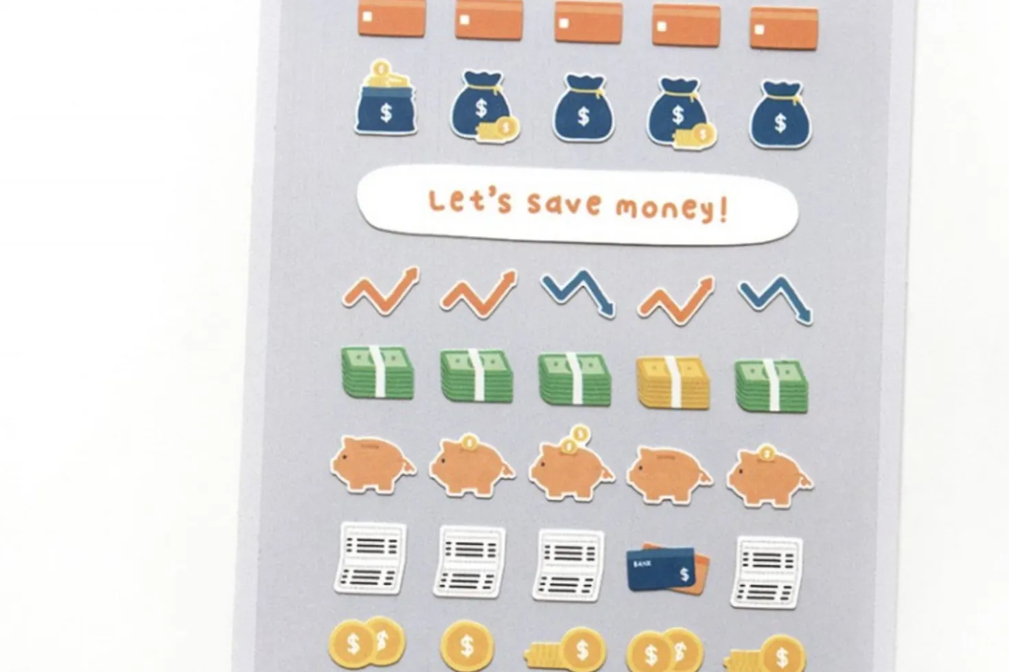 Mini Money Deco Sticker