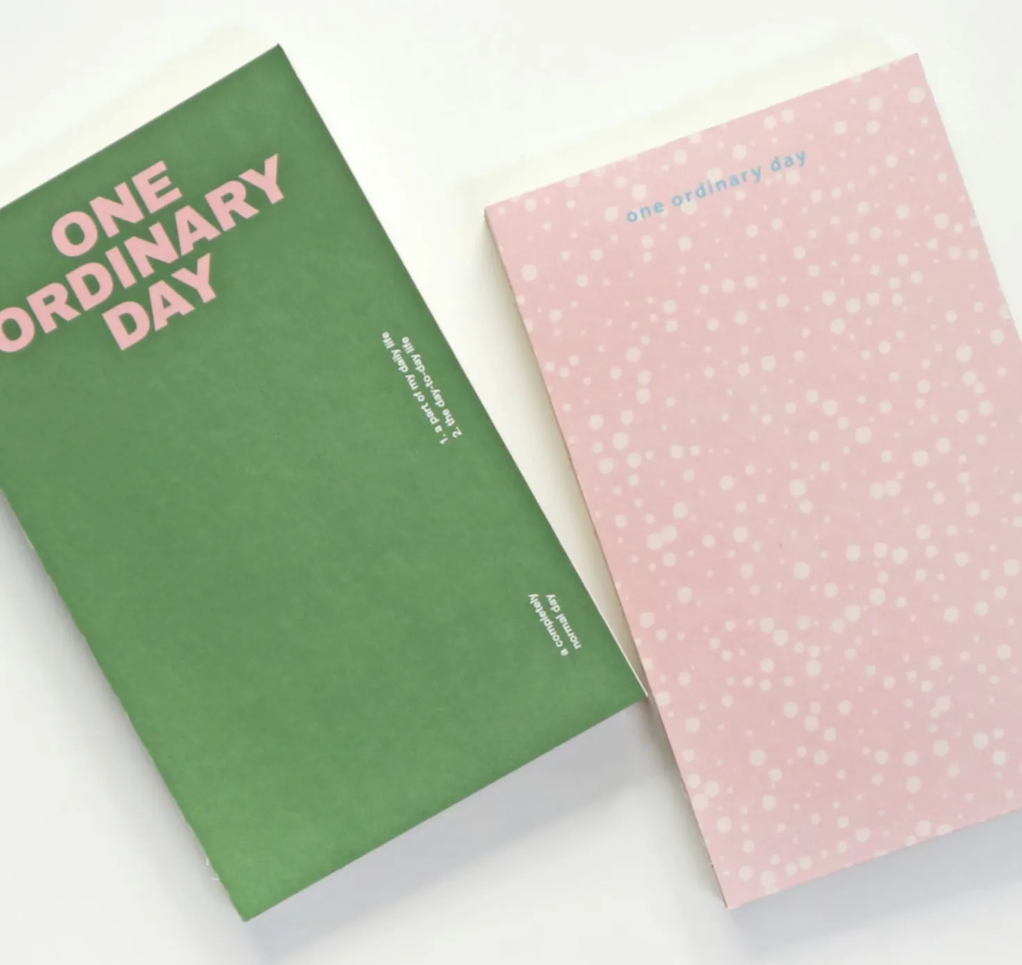 Mini One Ordinary Day Notebook