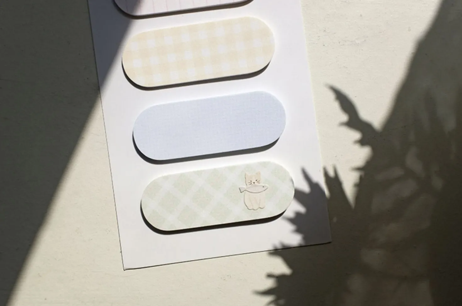 Mini Oval Index Sticky Note v2