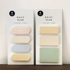 Mini Pastel Pattern Sticky Note Set