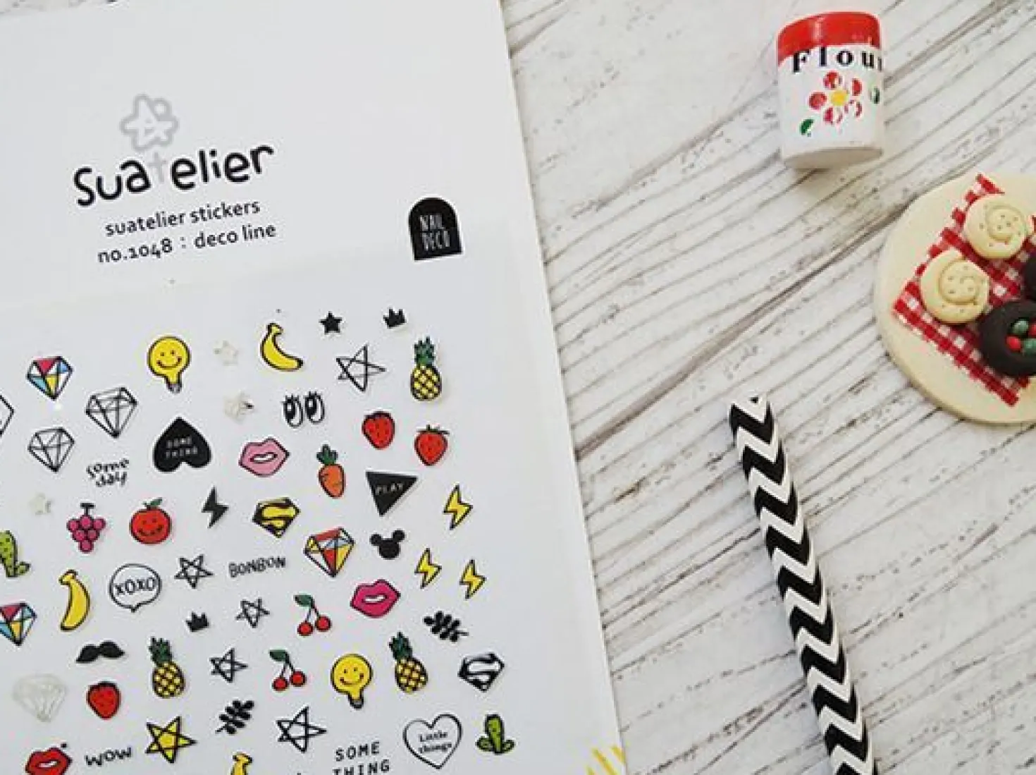 Mini PVC Multi Deco Sticker