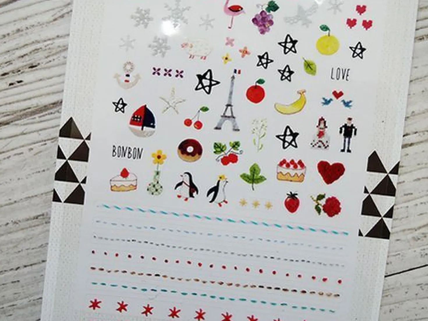 Mini PVC Multi Deco Sticker