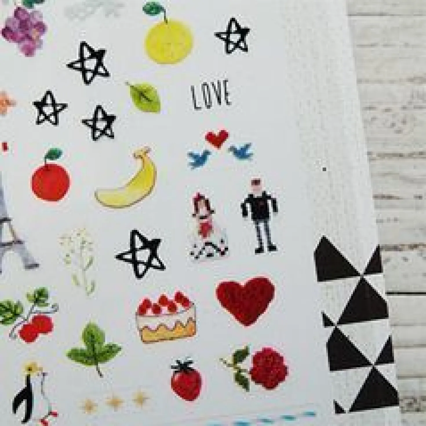 Mini PVC Multi Deco Sticker