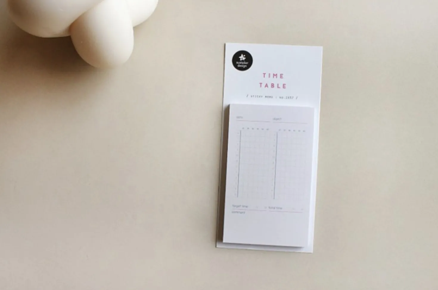 Mini Schedule Sticky note