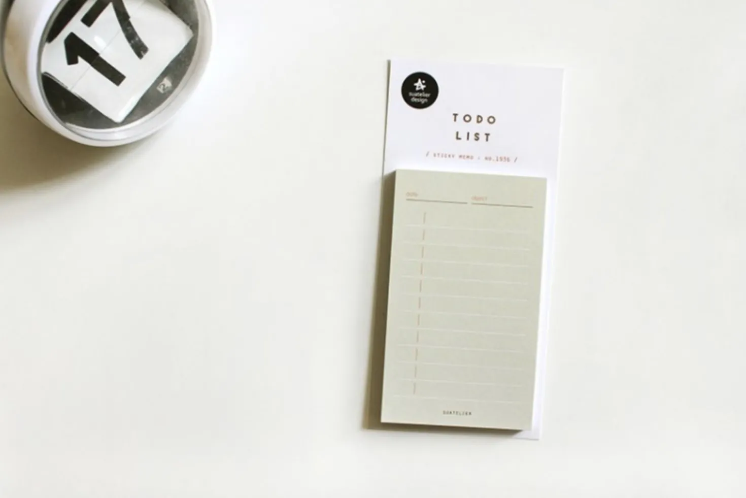Mini Schedule Sticky note