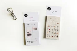 Mini Schedule Sticky note