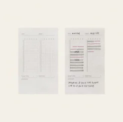 Mini Schedule Sticky note