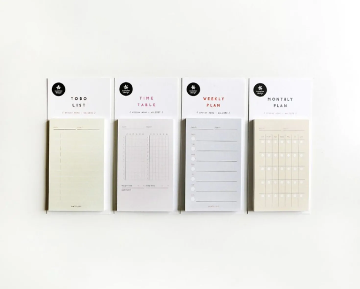 Mini Schedule Sticky note