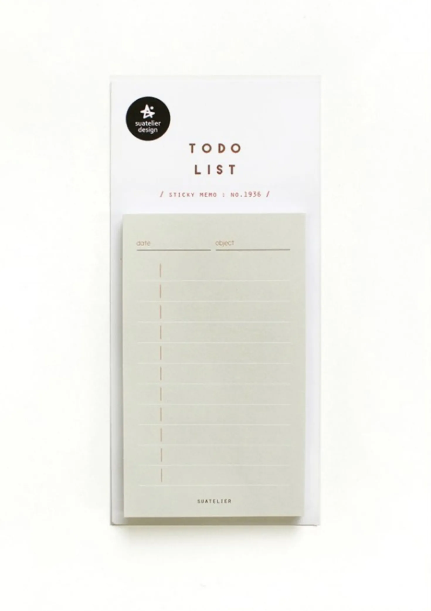 Mini Schedule Sticky note