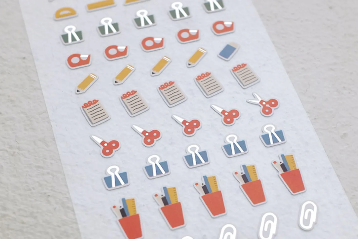 Mini Stationery Deco Sticker