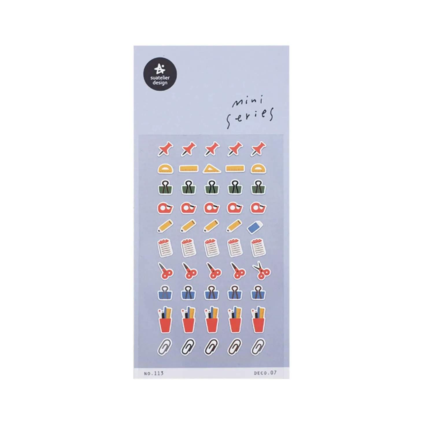 Mini Stationery Deco Sticker
