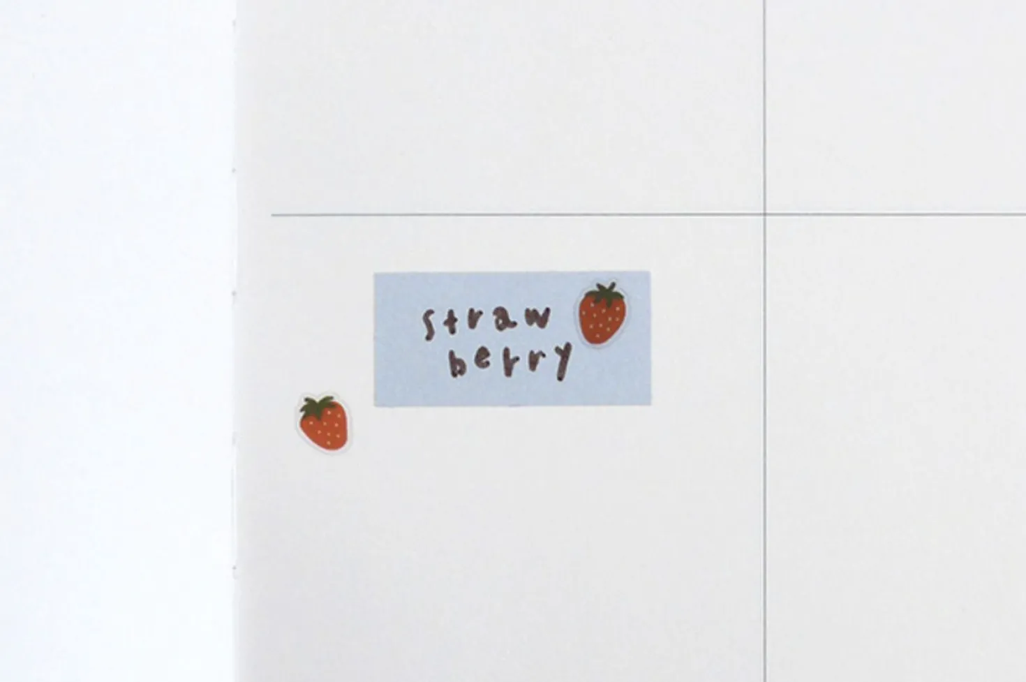 Mini Strawberry Deco Sticker