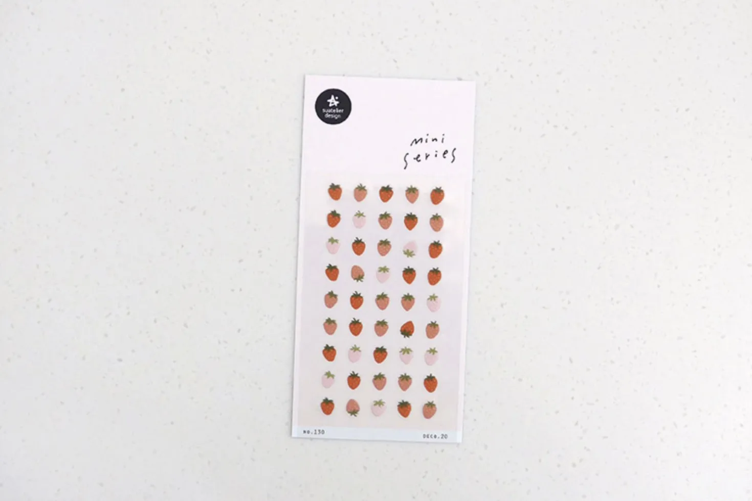 Mini Strawberry Deco Sticker