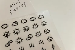Mini Today's Weather Deco Sticker