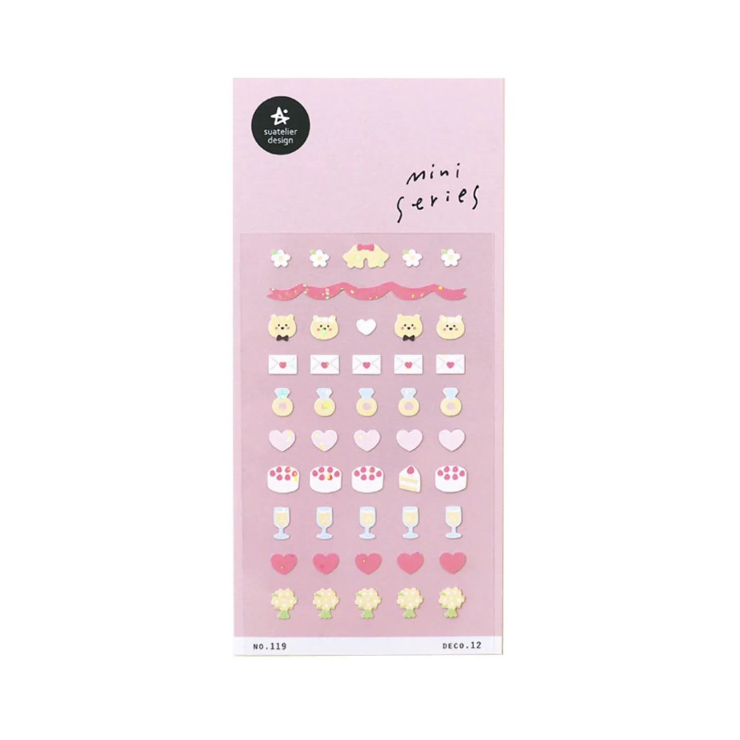 Mini Wedding Deco Sticker