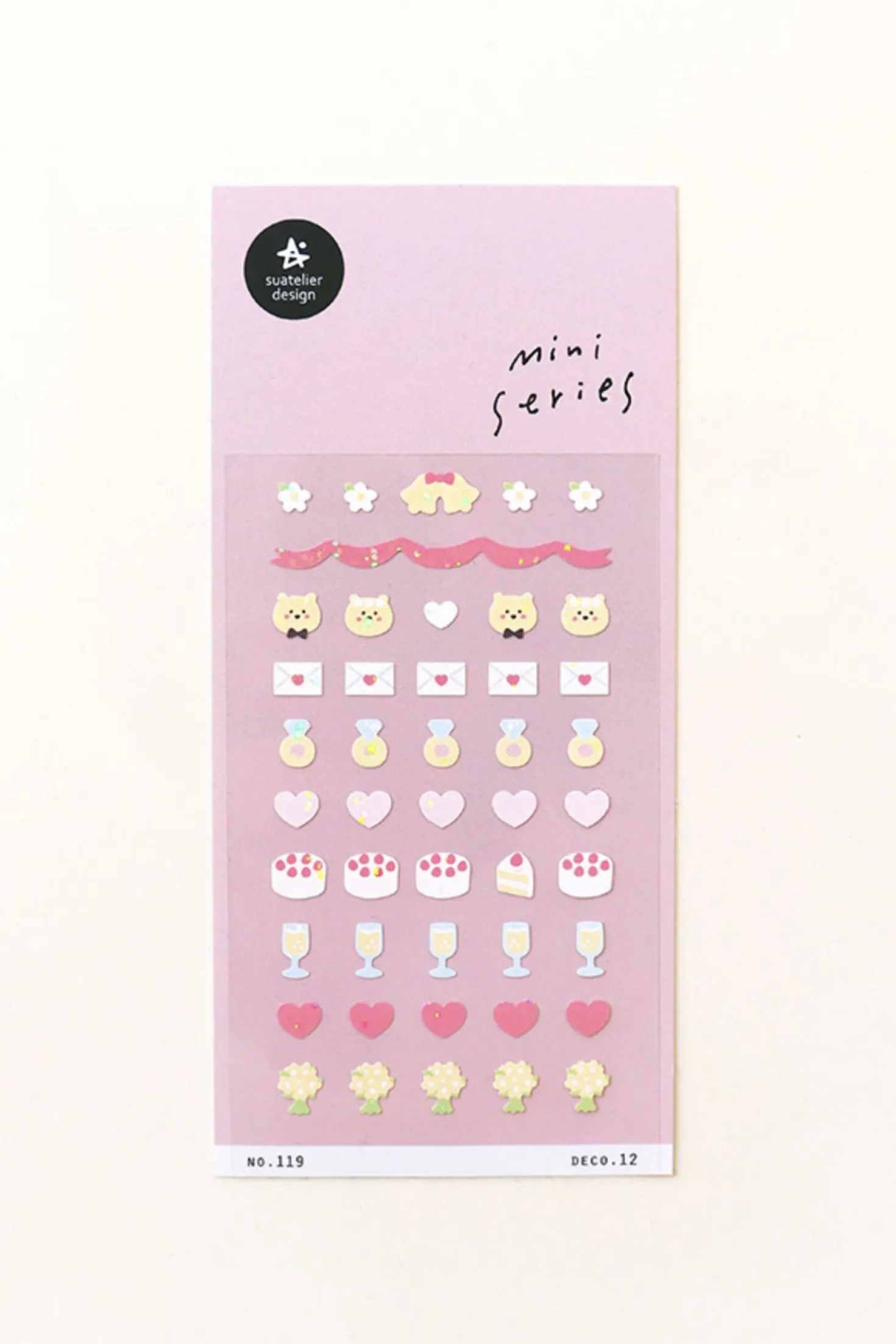 Mini Wedding Deco Sticker