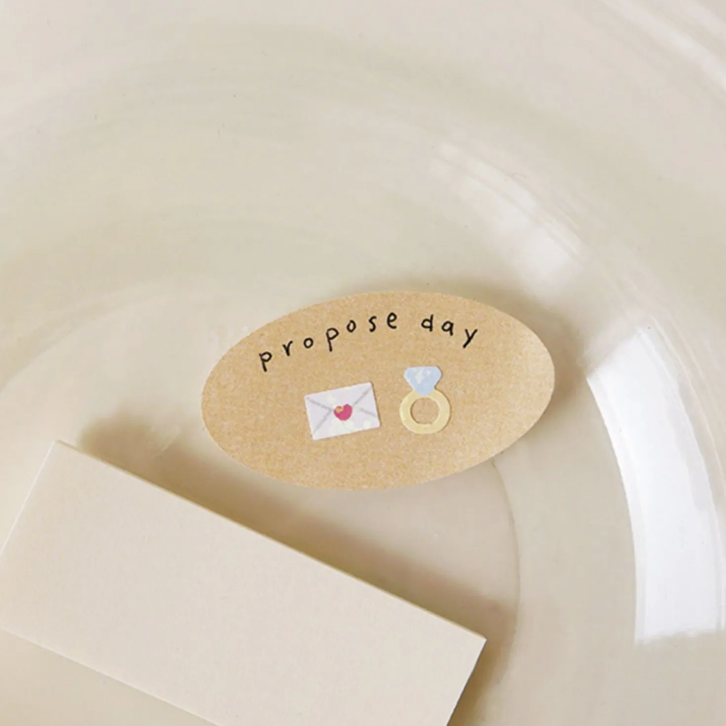 Mini Wedding Deco Sticker