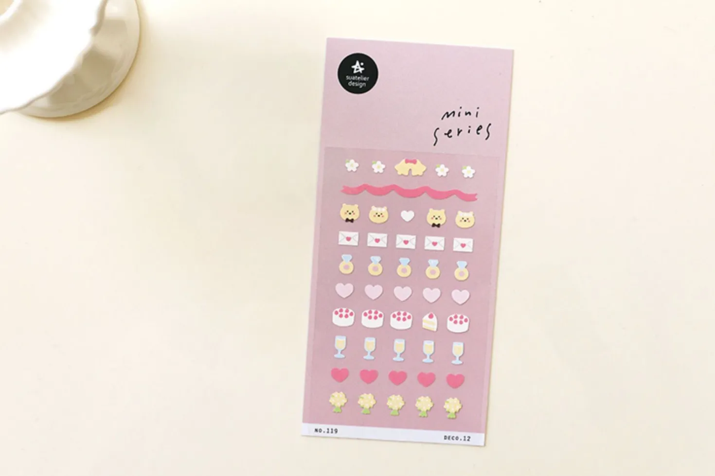 Mini Wedding Deco Sticker