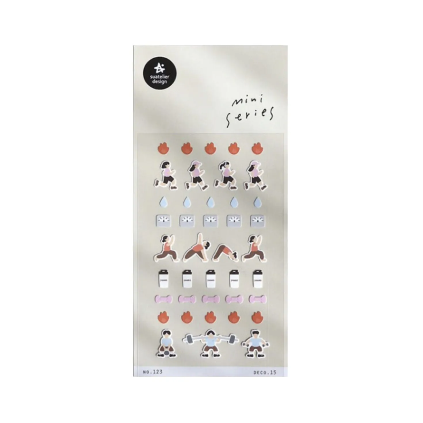 Mini Workout Deco Sticker