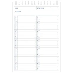 30 Min Quadrimester Study Planner