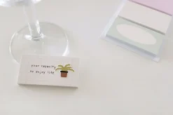 Mint & Pink Daily Plan Sticky Note