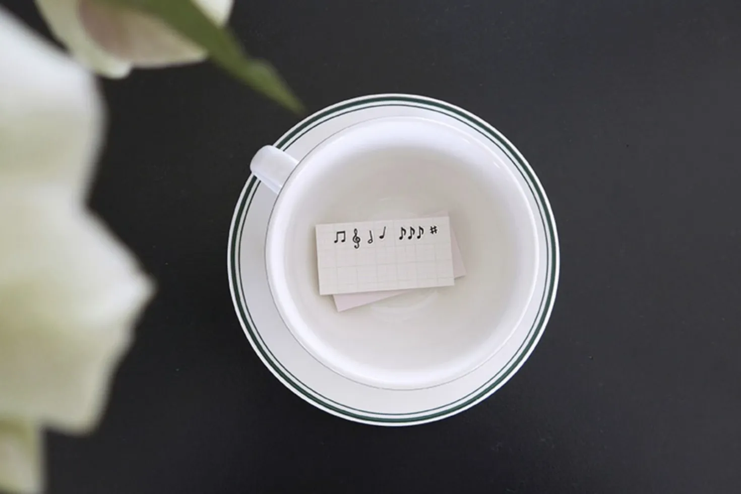 Mint & Pink Daily Plan Sticky Note