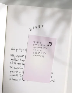 Mint & Pink Daily Plan Sticky Note