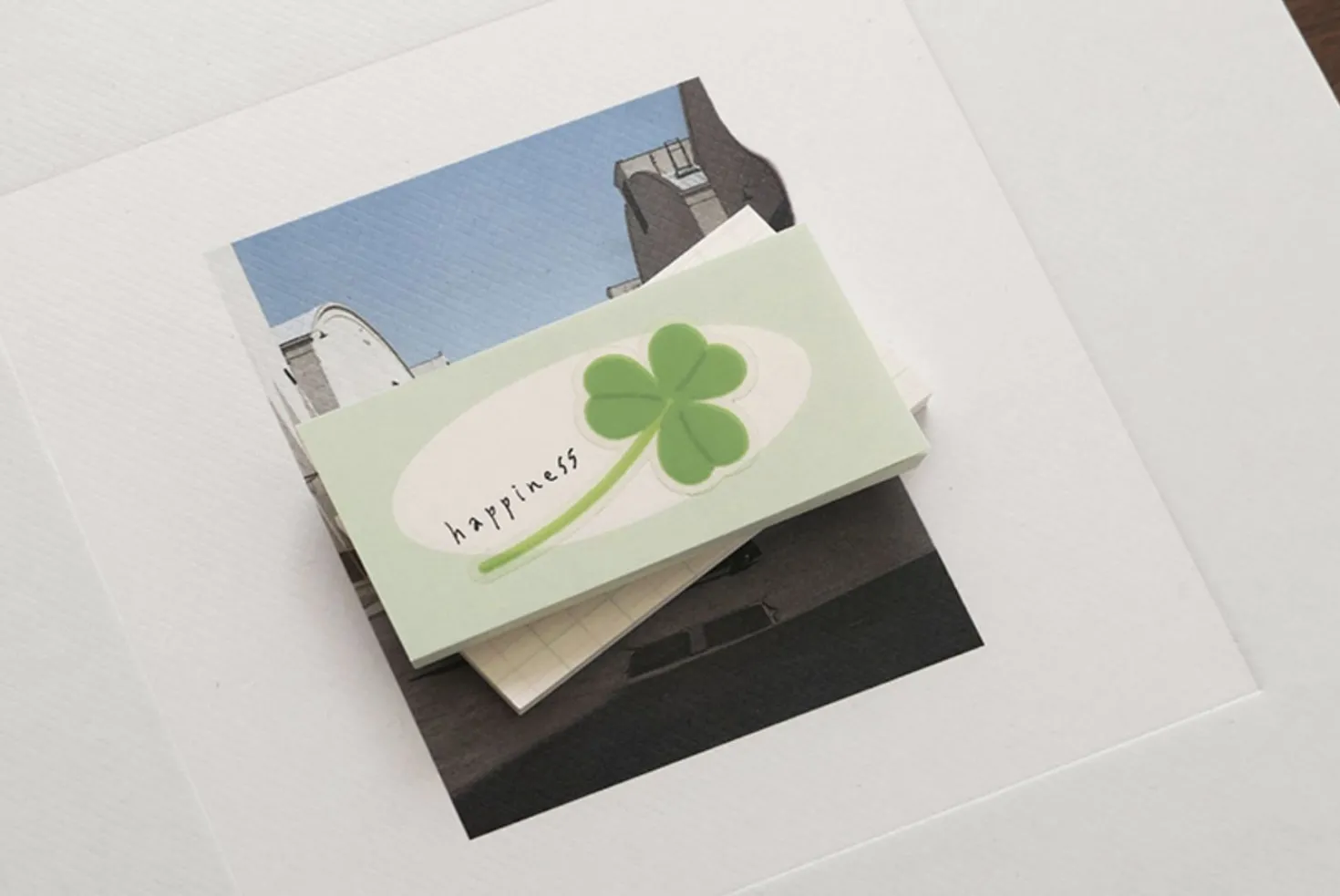 Mint & Pink Daily Plan Sticky Note