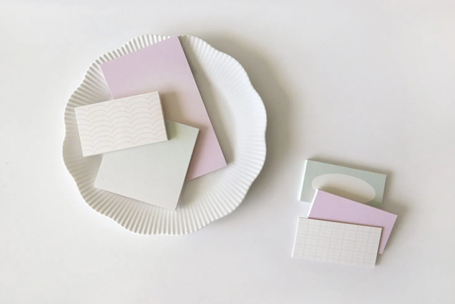 Mint & Pink Daily Plan Sticky Note
