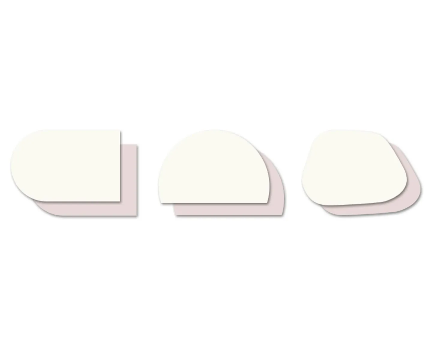 Modern Shape Two Tone Placemat