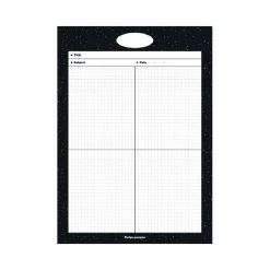 Monogram B5 Notepad