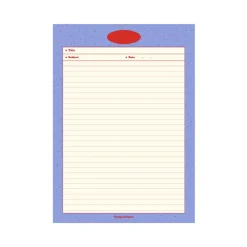 Monogram B5 Notepad
