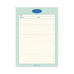 Monogram B5 Notepad