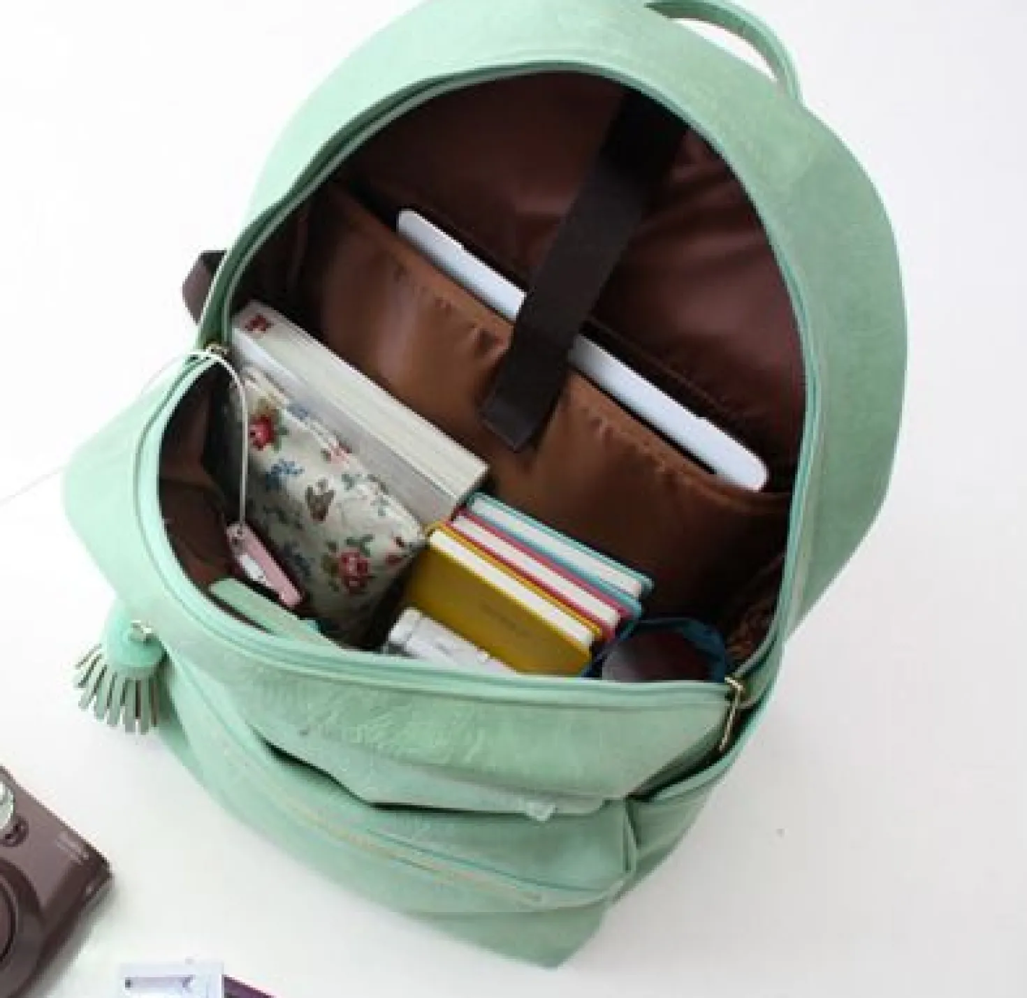 Monopoly Leather Backpack