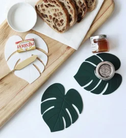 Monstera Silicone Tea Coaster