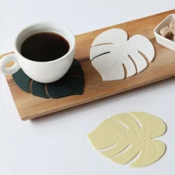 Monstera Silicone Tea Coaster