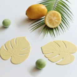 Monstera Silicone Tea Coaster
