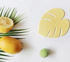 Monstera Silicone Tea Coaster