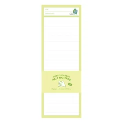 Monster School Half Notepad