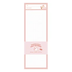 Monster School Half Notepad