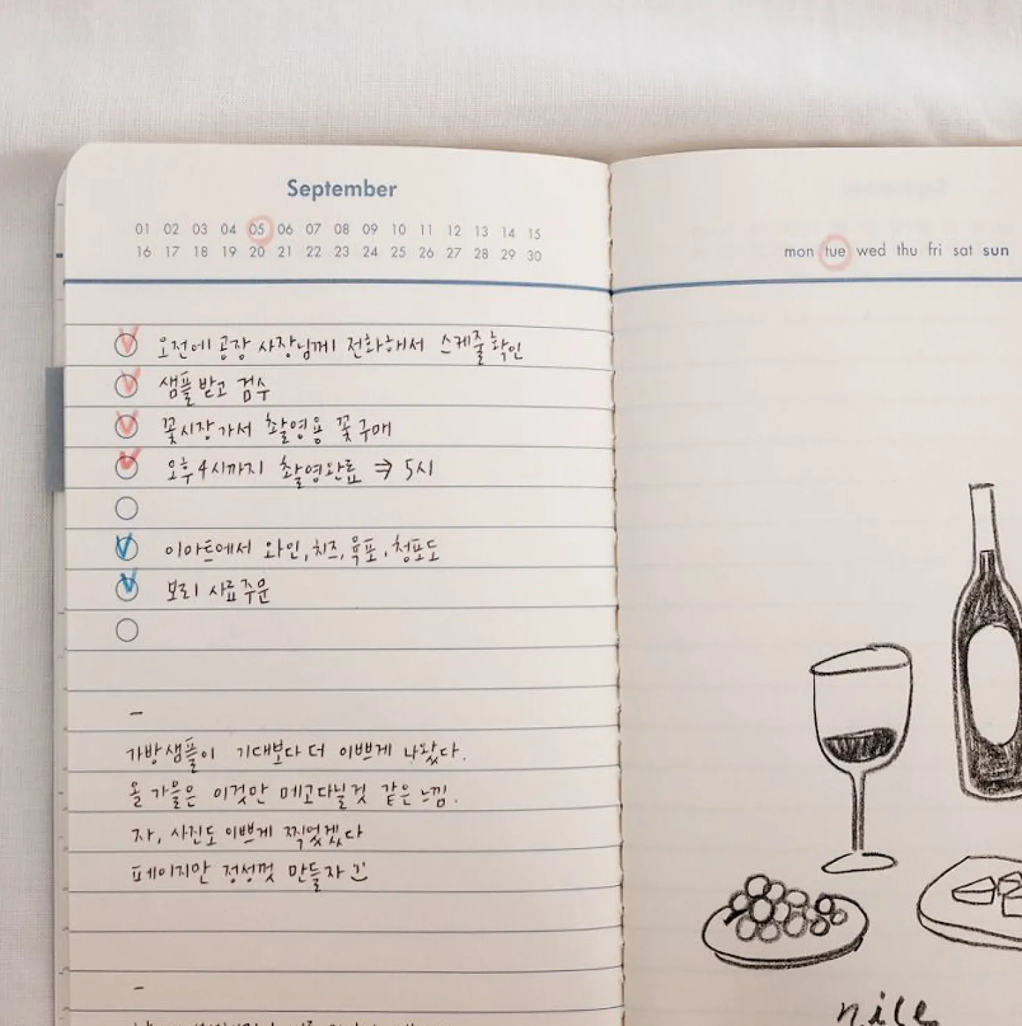 Month by Month Daily Planner