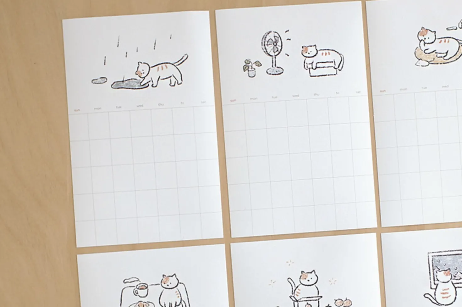 Monthly Schedule Sticker