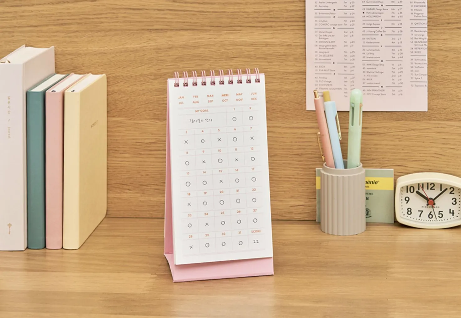 Monthly Standing Habit Tracker